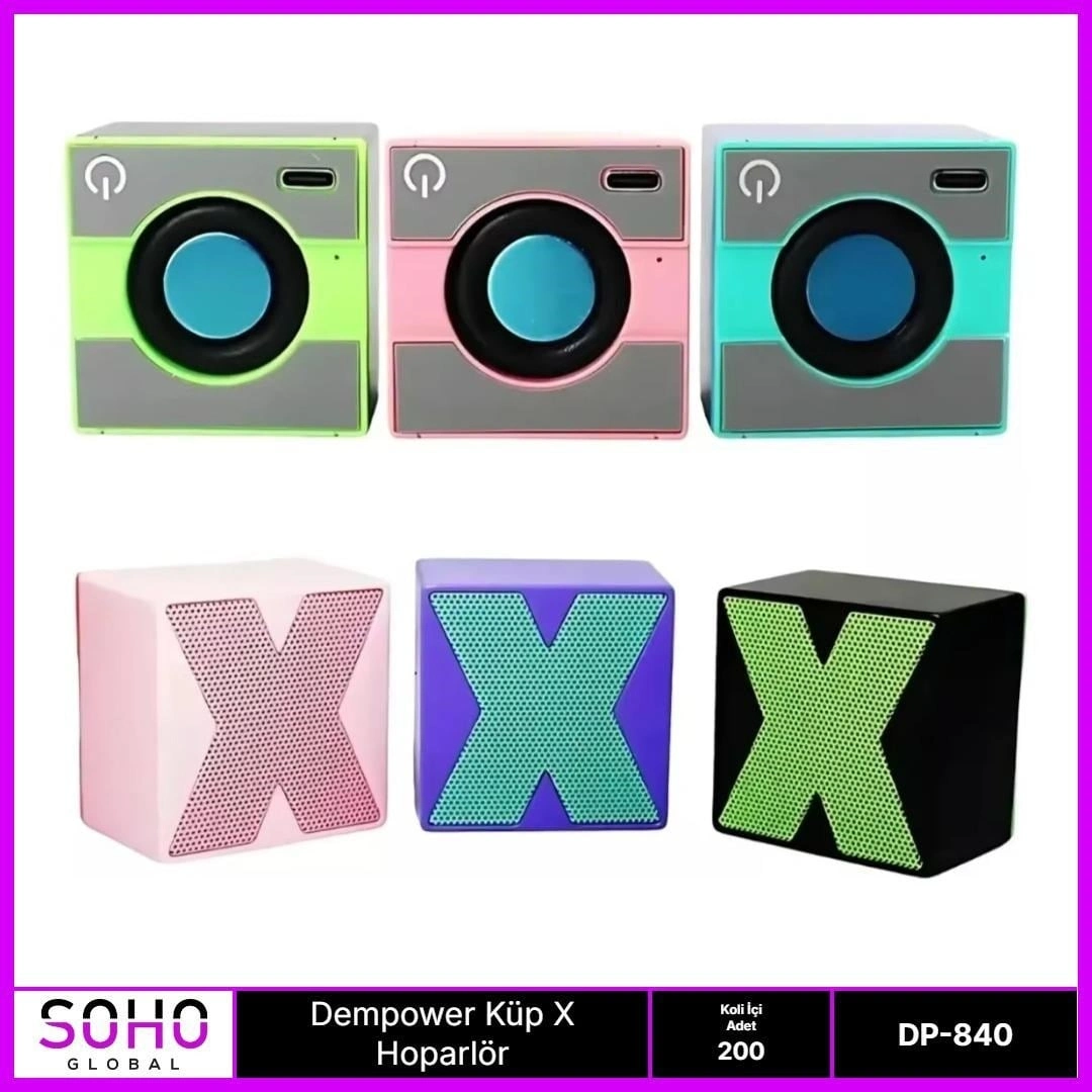 Küp X Mini Hoparlör