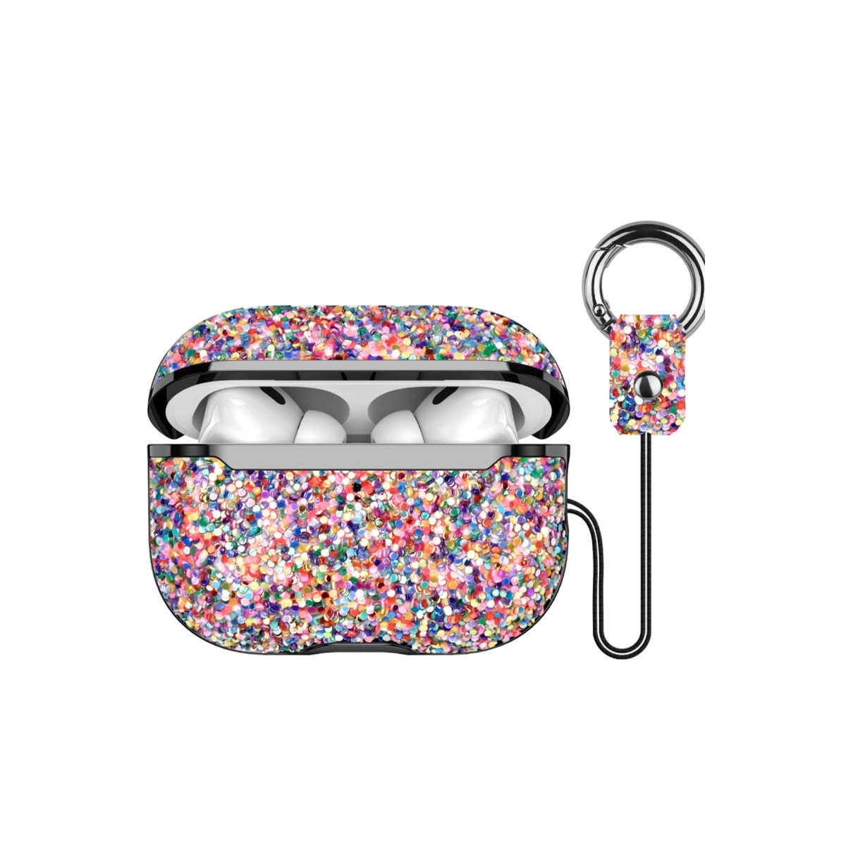 Onegif  Airpods 3 (3.nesil) Bright Simli Airpods Kapak - Gold