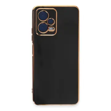 Xiaomi Redmi Note 12 Pro 5g Kılıf Volet Silikon - Siyah