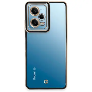 Xiaomi Redmi Note 12 5g Kılıf Liva Lens Silikon - Siyah