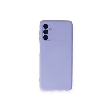 Samsung Galaxy A14 4g Kılıf Nano İçi Kadife Silikon - Lila