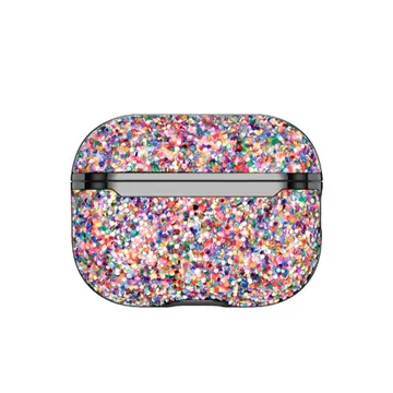 Onegif  Airpods Pro 2 (2.nesil) Bright Simli Airpods Kapak - Gold