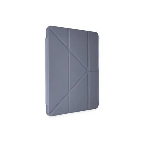 Samsung Galaxy T870 Tab S7 11 Kılıf Kalemlikli Mars Tablet Kılıfı - Lavender