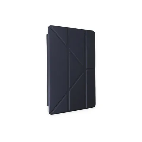 Samsung Galaxy T870 Tab S7 11 Kılıf Kalemlikli Mars Tablet Kılıfı - Lacivert