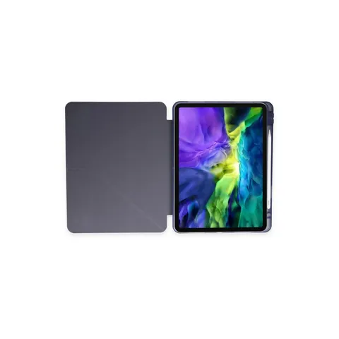 Samsung Galaxy P610 Tab S6 Lite 10.4 Kılıf Kalemlikli Mars Tablet Kılıfı - Lavender