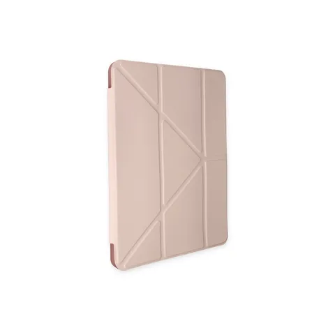 Xiaomi Mi Pad 5 11 Kılıf Kalemlikli Mars Tablet Kılıfı - Rose Gold