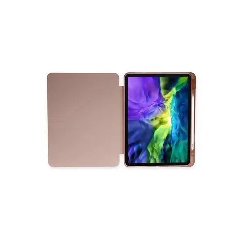 Xiaomi Mi Pad 5 11 Kılıf Kalemlikli Mars Tablet Kılıfı - Rose Gold
