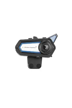 Bt31 Kask Kulaklık Bluetooth 5.0 Motosiklet Interkom Su Geçirmez Kablosuz Kulaklık