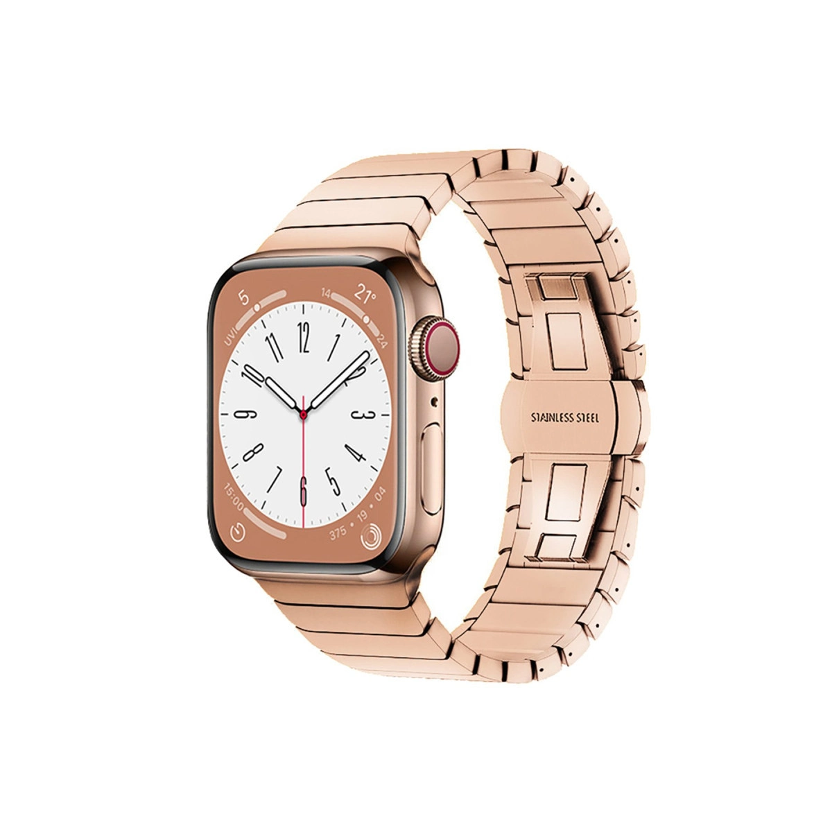 Watch 38mm Kr413 Fine Steel Kordon - Rose